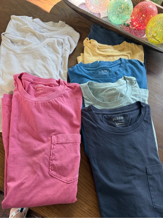 J. Crew Other - J.CREW men’s t-shirt- lot of 8 (small)